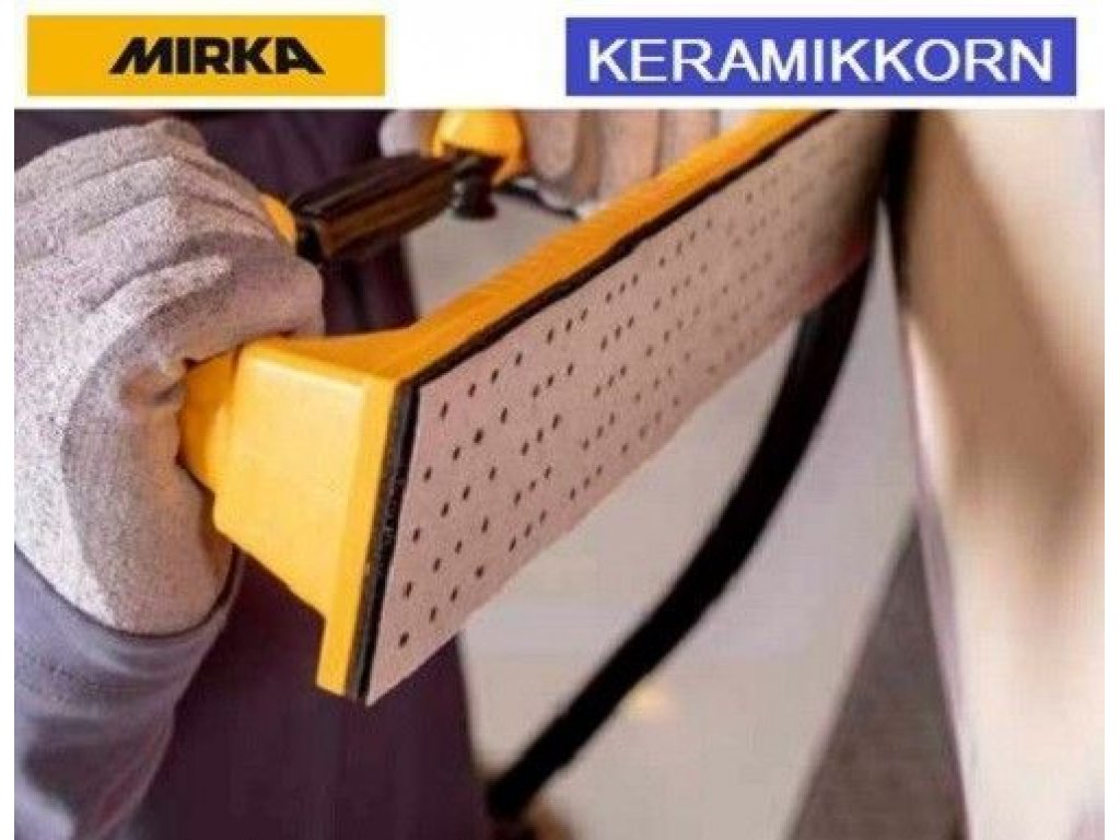 Mirka Iridium Sandpaper Velcro 70x400mm 140 holes P180