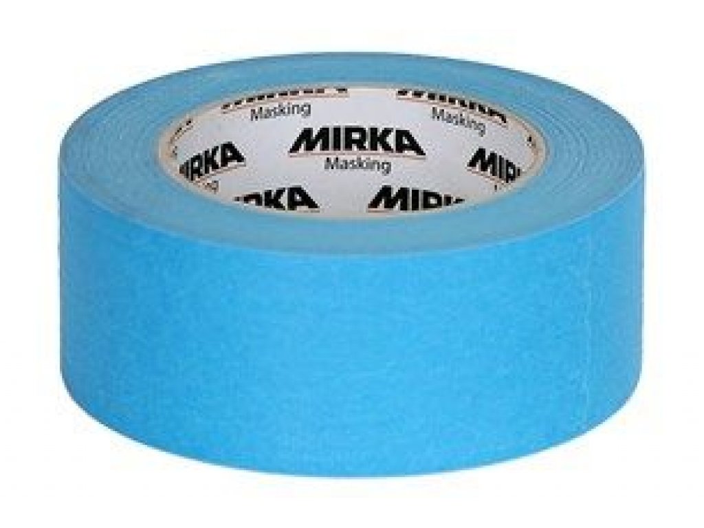 Mirka Masking Tape  120 °C Blue Line 18mmx50m