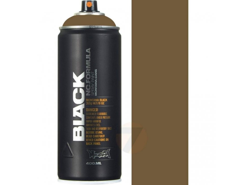 Montana Black BLK6630 Pan peinture en aérosol marron 400ml