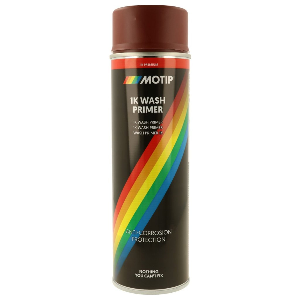 Motip 1K červený reaktivní základní sprej 500 ml