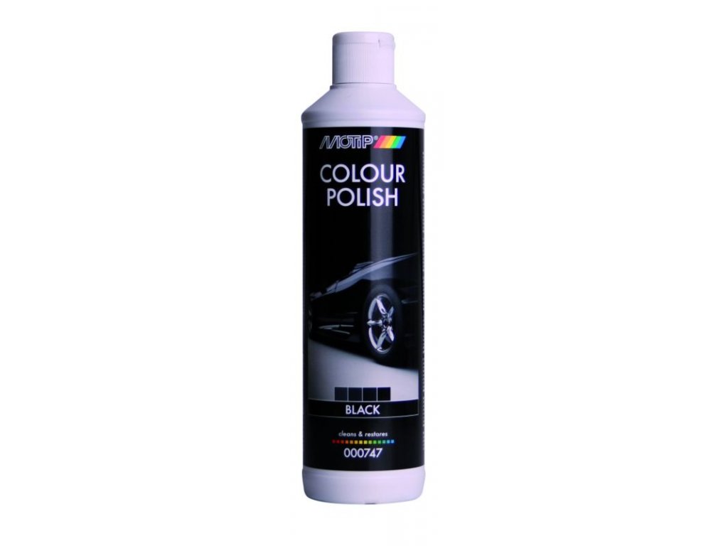 Motip Colour polish white 500ml leštěnka bílá