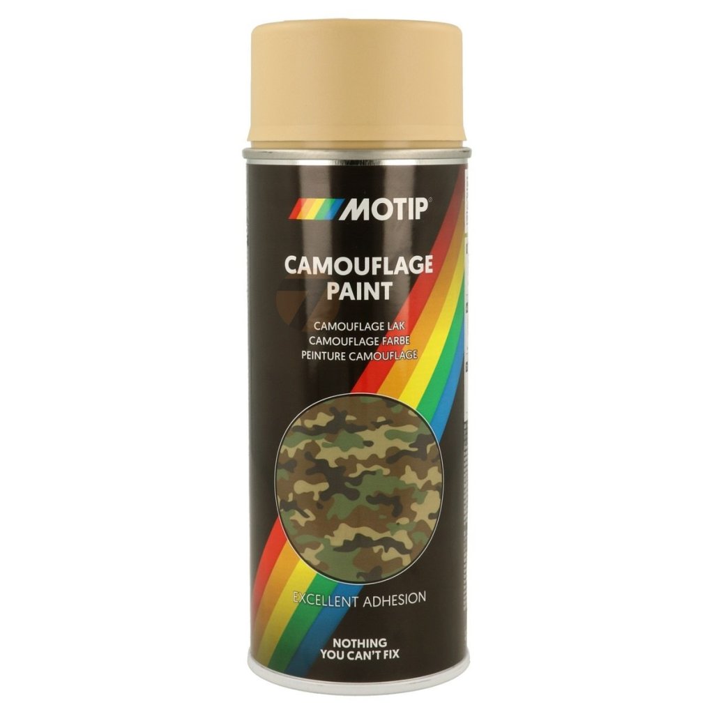 Motip Camouflage RAL 1001 maskovací barva ve spreji 400 ml