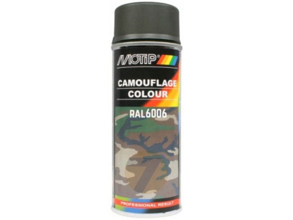 Motip Peinture de Camouflage RAL 6006 Spray 400ml