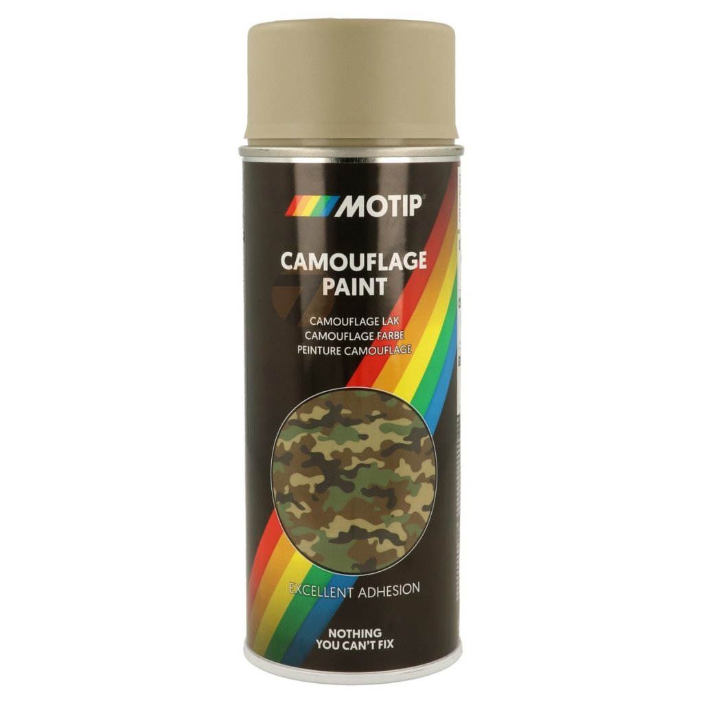 Motip Camouflage šedá matná maskovací barva ve spreji 400 ml