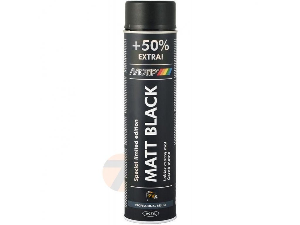 Motip Spray noir mat 600ml