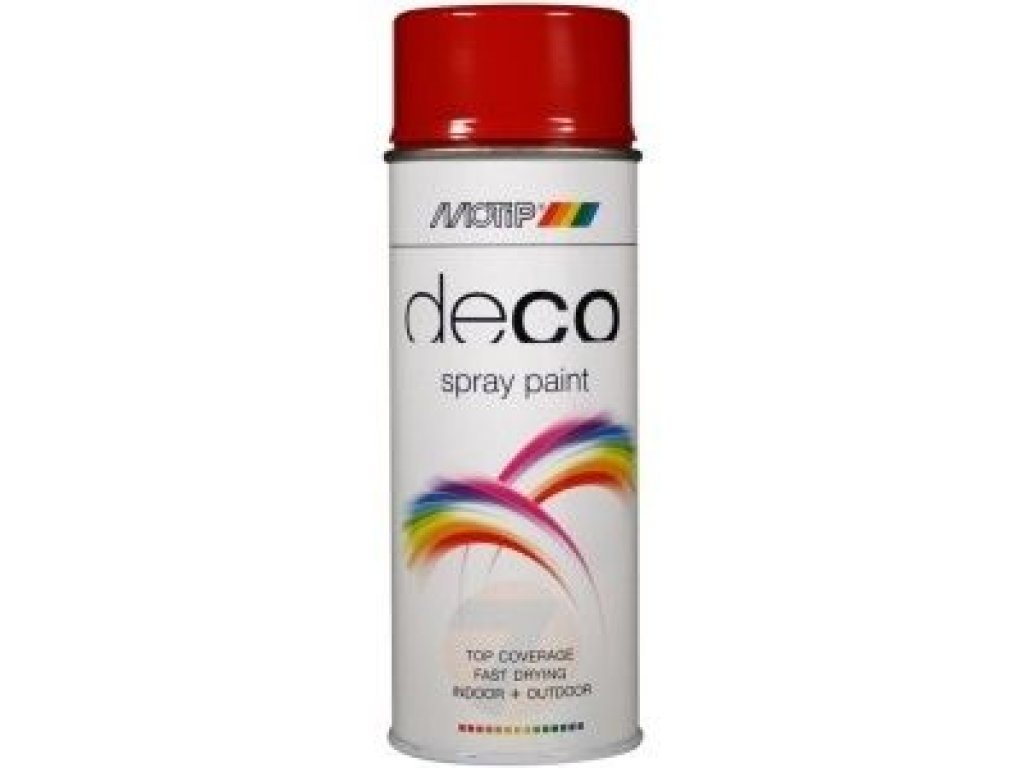 Motip Deco RAL 3000 lesk Spray 400 ml