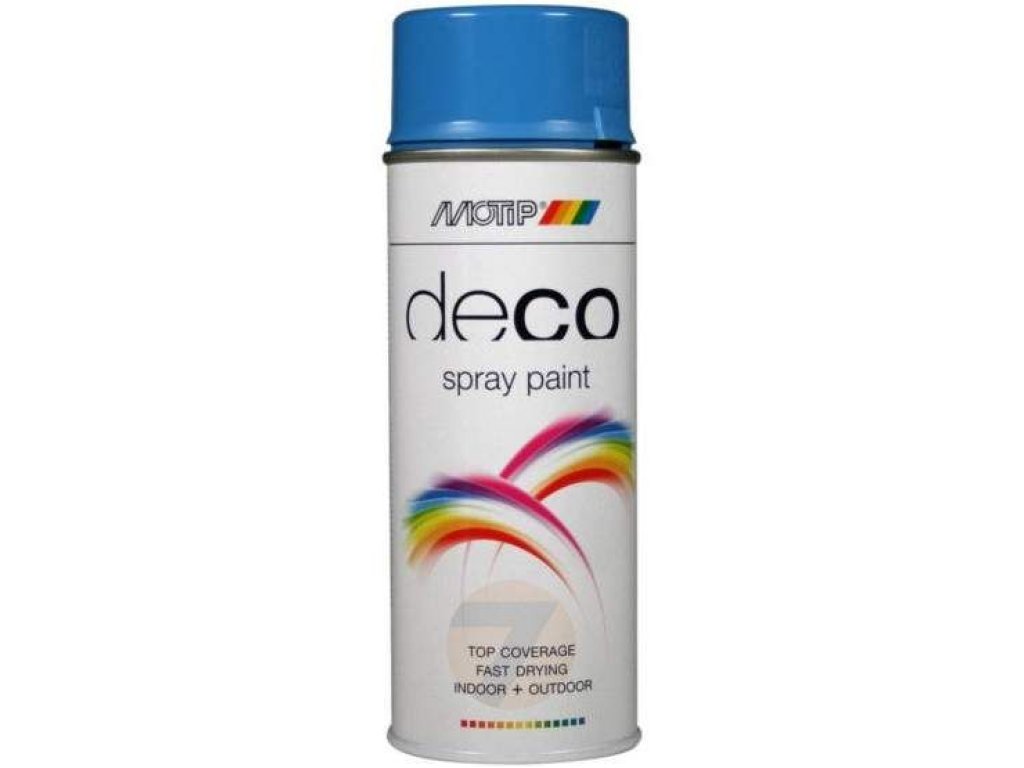 Motip Deco RAL 5012 lesk Spray 400 ml