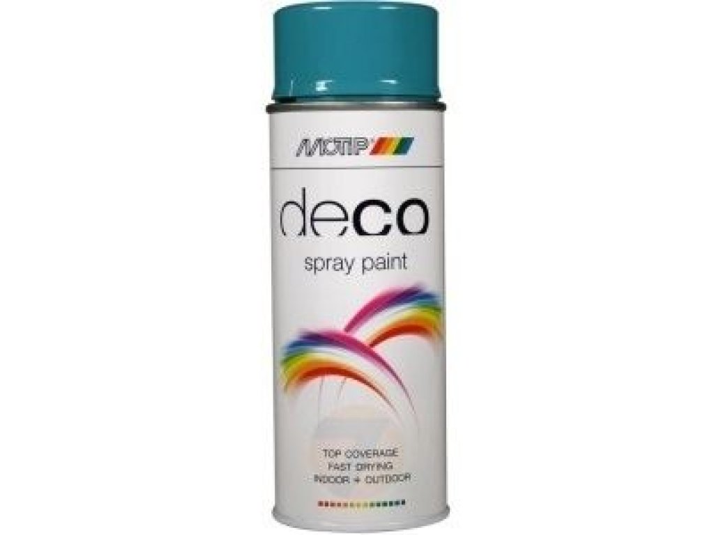 Motip Deco RAL 5018 lesk Spray 400 ml