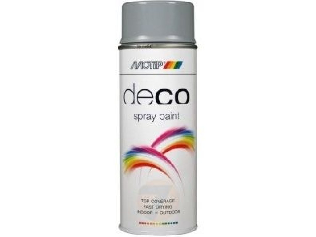 Motip Deco RAL 7001 lesk Spray 400 ml