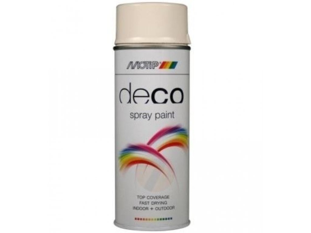 Motip Deco RAL 9001 Glänzend Spray 400 ml