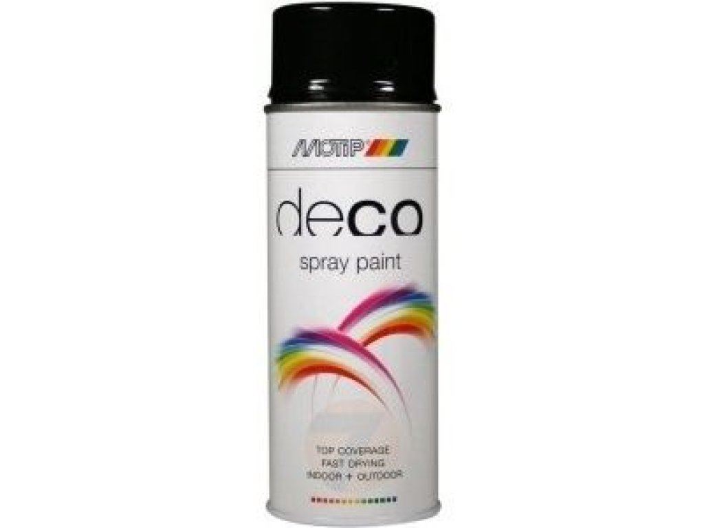 Motip Deco RAL 9005 mat Spray 400 ml