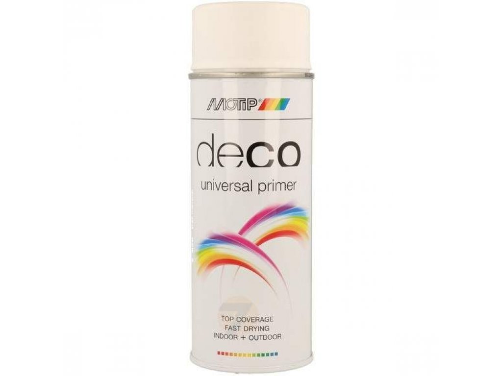 Motip Deco Universal Grundierung weiß Spray 400 ml