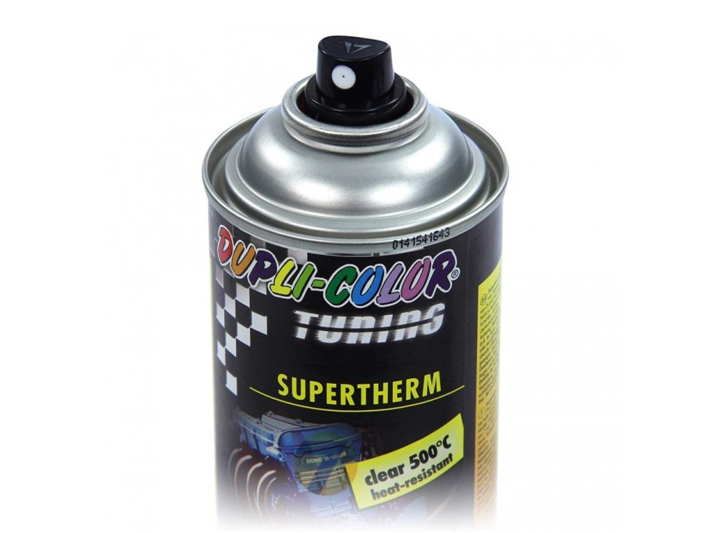 Dupli-Color SUPERTHERM heat resistant paint 800°C black spray 400ml