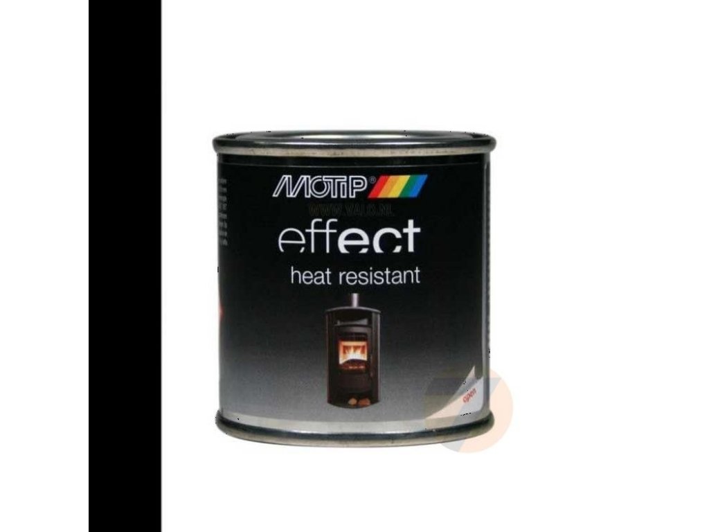 Motip Effect žiaruvzdorná farba čierna 800 °C 100 ml