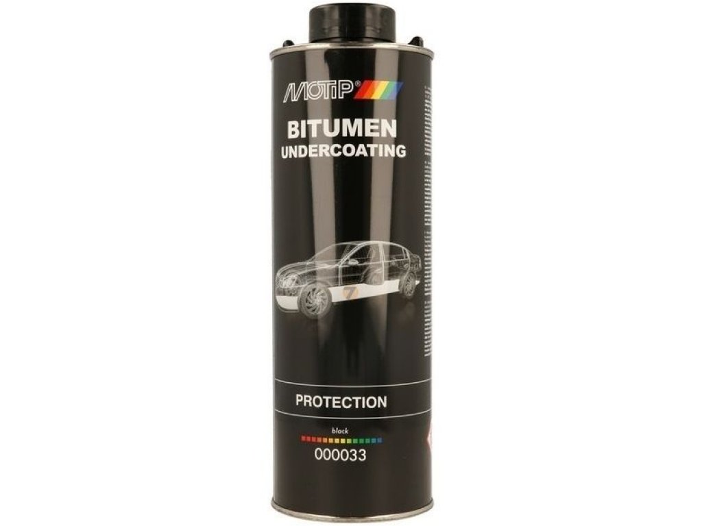 Motip Bitumen-Unterputzschutz schwarz 1L