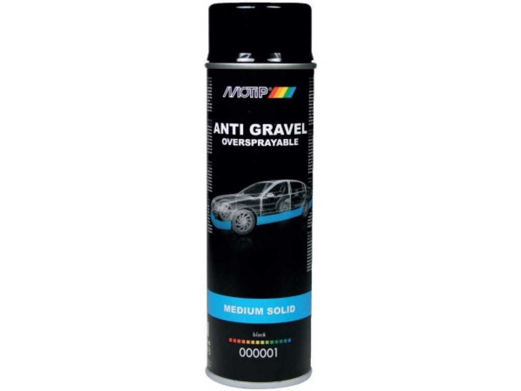 MoTip Anti gravel Spray schwarz 500ml