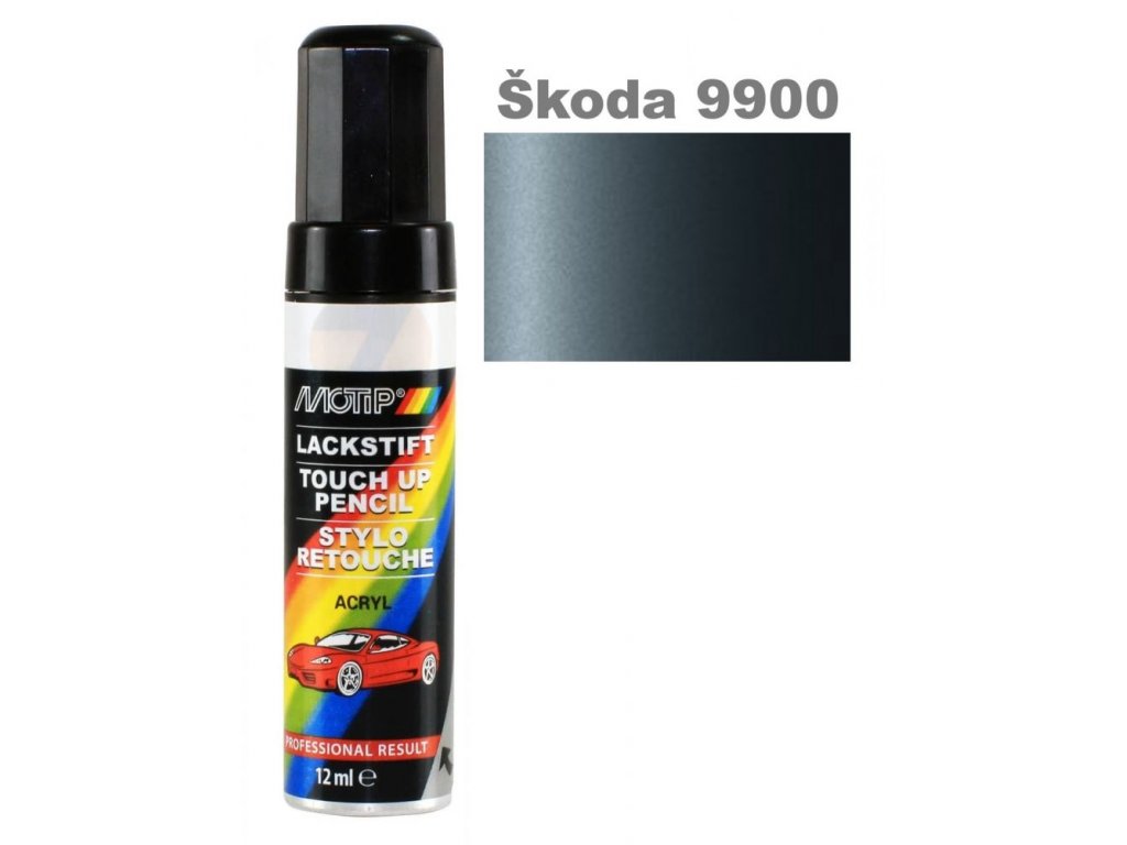 MOTIP opravná korekčná ceruzka Škoda 9900 granit met 12ml