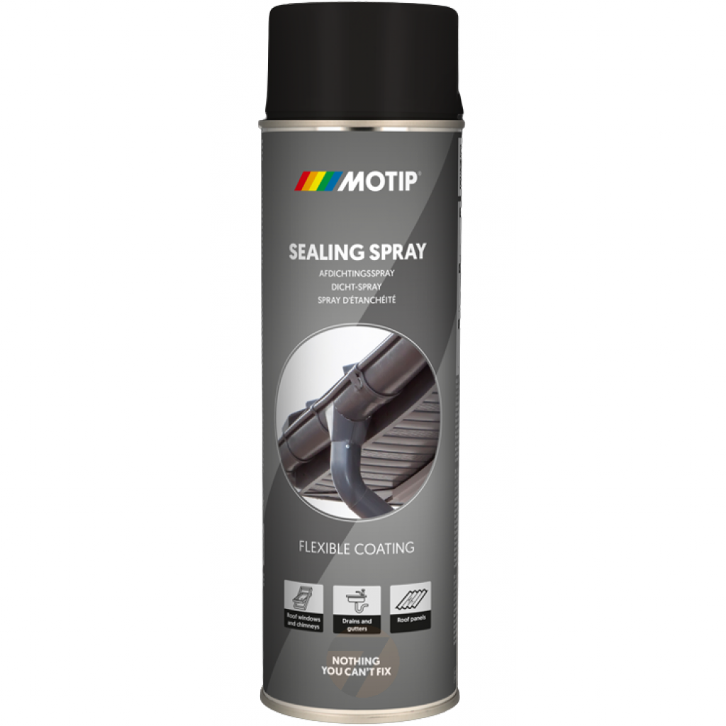 MOTIP Sealing Spray - Těsnící sprej černý 500ml