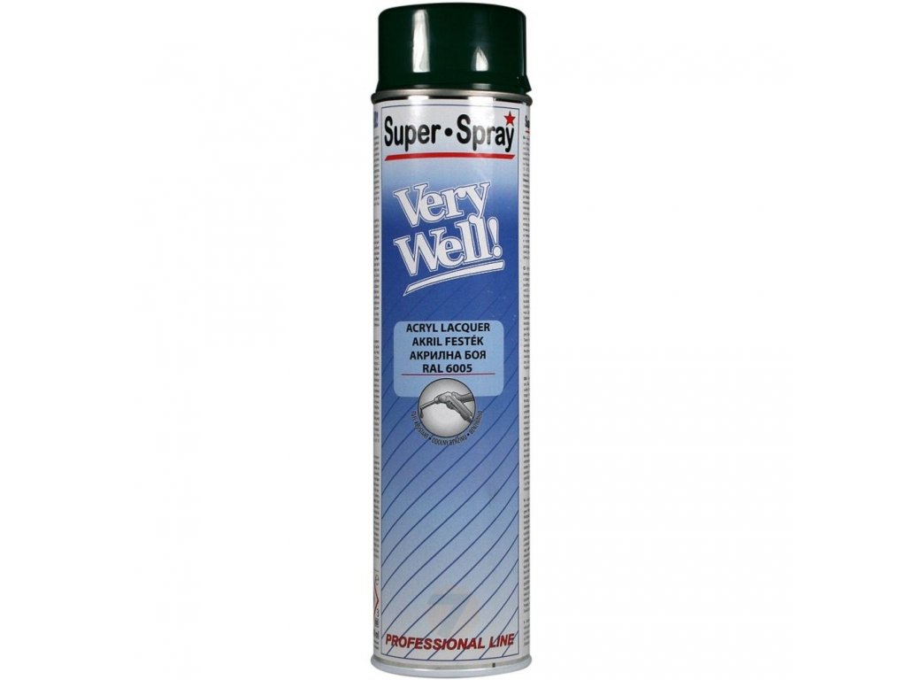 Motip Very Well RAL 6005 verde lucido vernice acrilica spray 600 ml