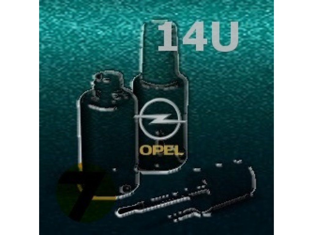 OPEL - 14U - NAUTILUS BLUE metal. barva retušovací tužka