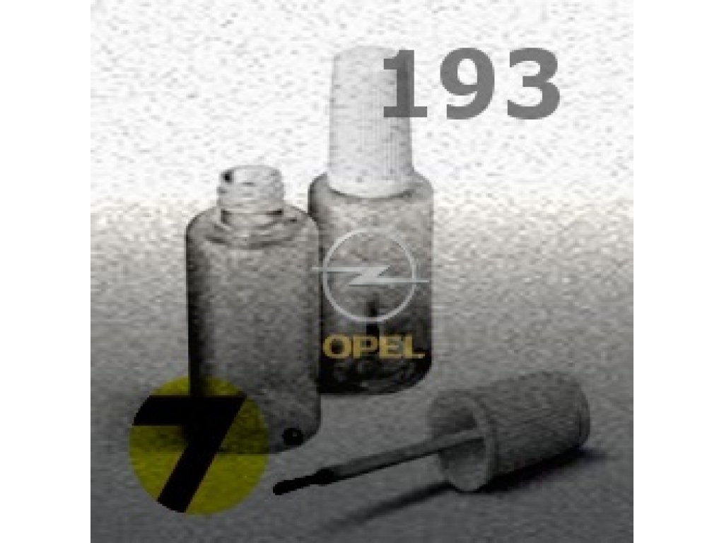 OPEL - 193 - ALUMINIUM SILBER metal. barva retušovací tužka