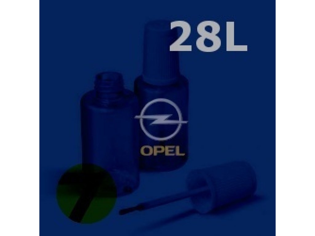 OPEL - 28L - AQUAMARINE BLUE/BLAU metal. barva retušovací tužka