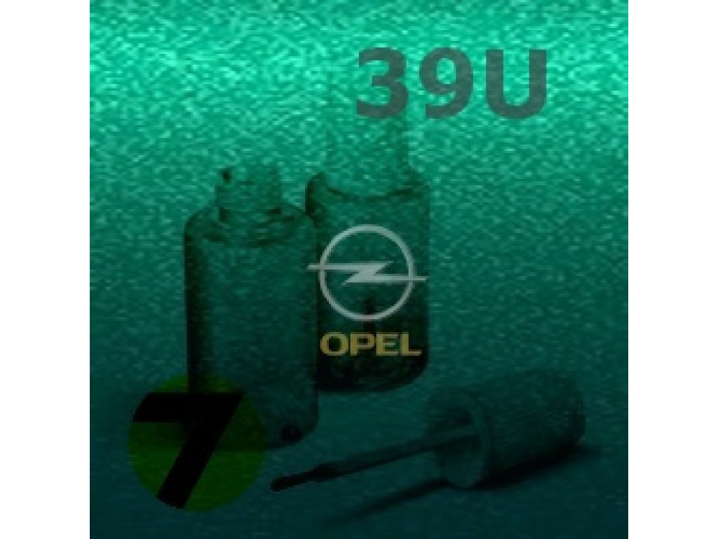 OPEL - 39U - OCEAN GREEN metal. barva retušovací tužka