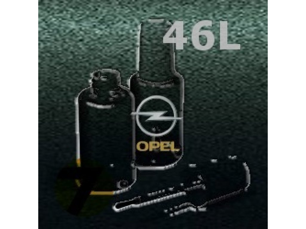 OPEL - 46L - JUNGLE GREEN metallizzato. colore matita ritocco