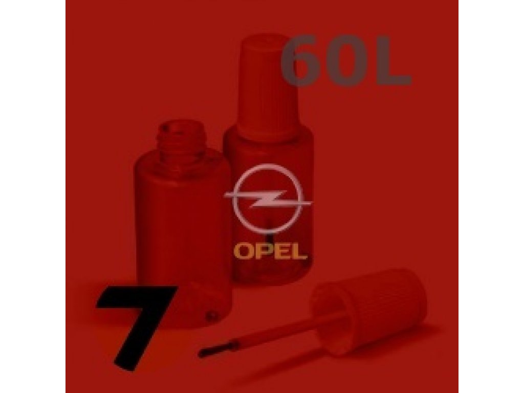 OPEL - 60L - POSTROT colore rosso - matita ritocco