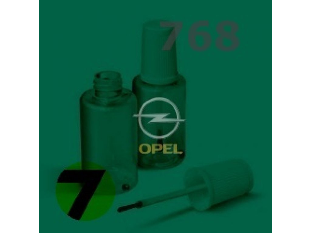 OPEL - 768 - TUERKISGRUEN modrá barva - retušovací tužka