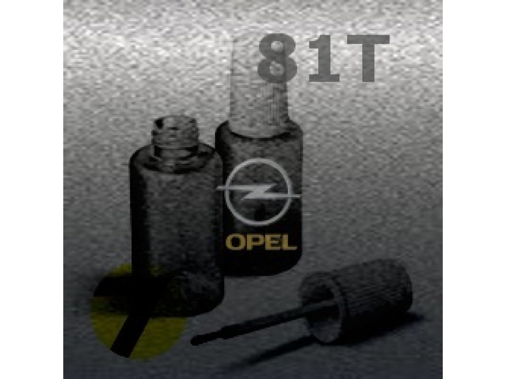 OPEL - 81T - SHINY GREY metal. barva retušovací tužka