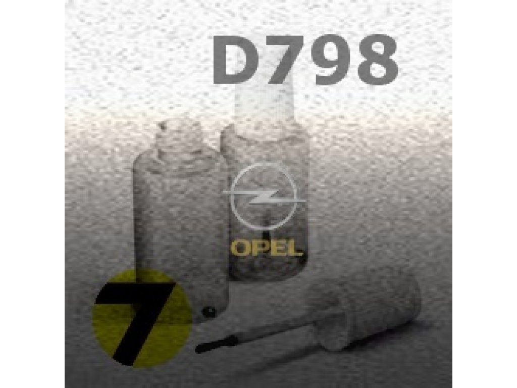 OPEL - D798 -  SKID SILVER  metal. barva retušovací tužka