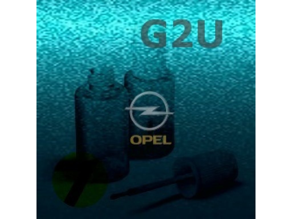 OPEL - G2U - INTENSE BLUE metal. barva retušovací tužka