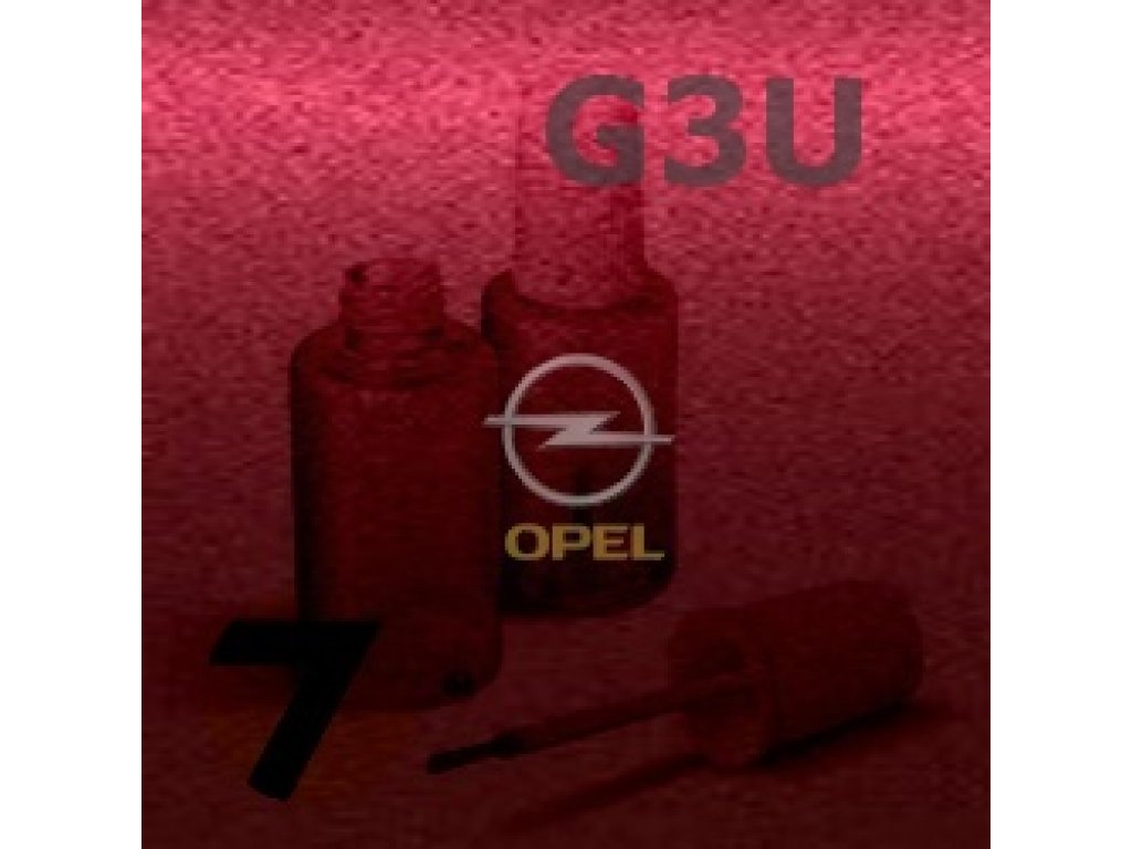 OPEL - G3U - MASSAIROT RED metal. barva retušovací tužka