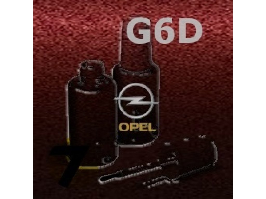 OPEL - G6D - DARK BURGUNDY metal. barva retušovací tužka