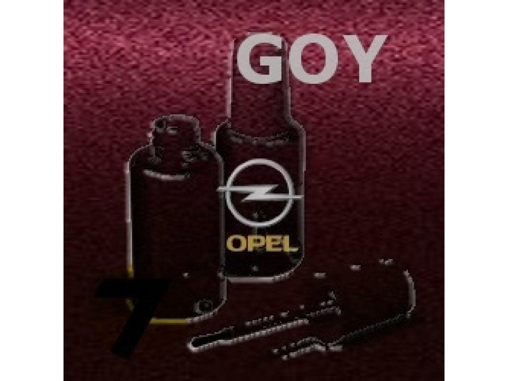 OPEL - GOY - MOULIN ROUGE RED metal. barva retušovací tužka