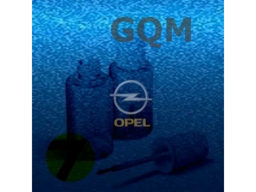 OPEL - GQM - BORACAY BLUE metal. barva retušovací tužka