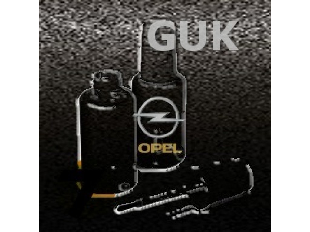 OPEL - GUK - PERLSCHWARZ metal. barva retušovací tužka