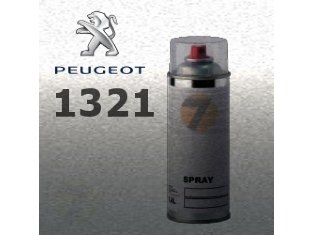 PEUGEOT 1321 GRIS CLAIR metalická barva Sprej 400ml