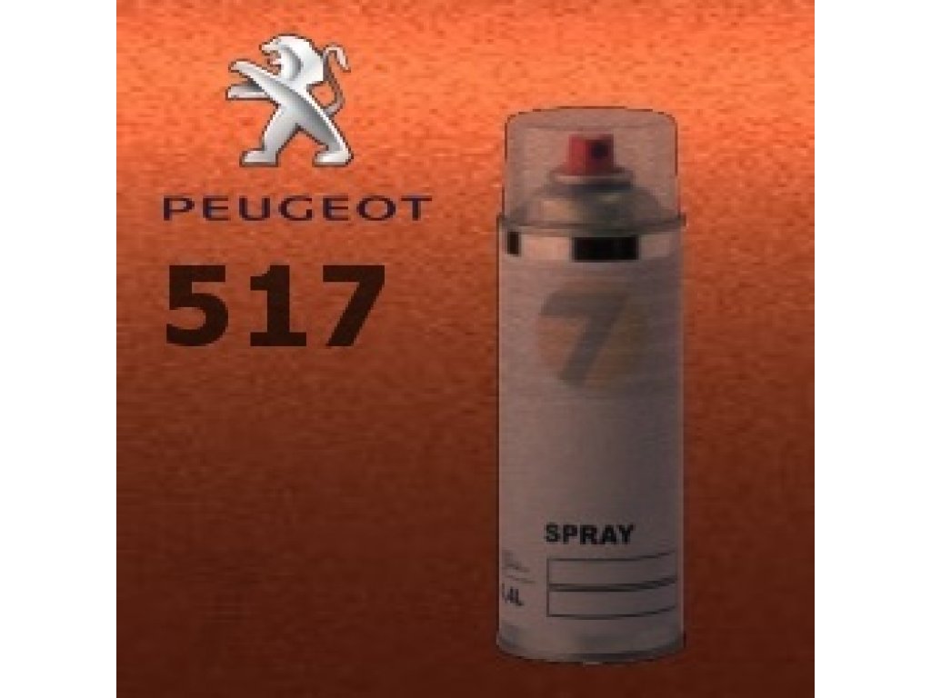 PEUGEOT 517 ROUGE ETRUSQUE metalická barva Sprej 400ml