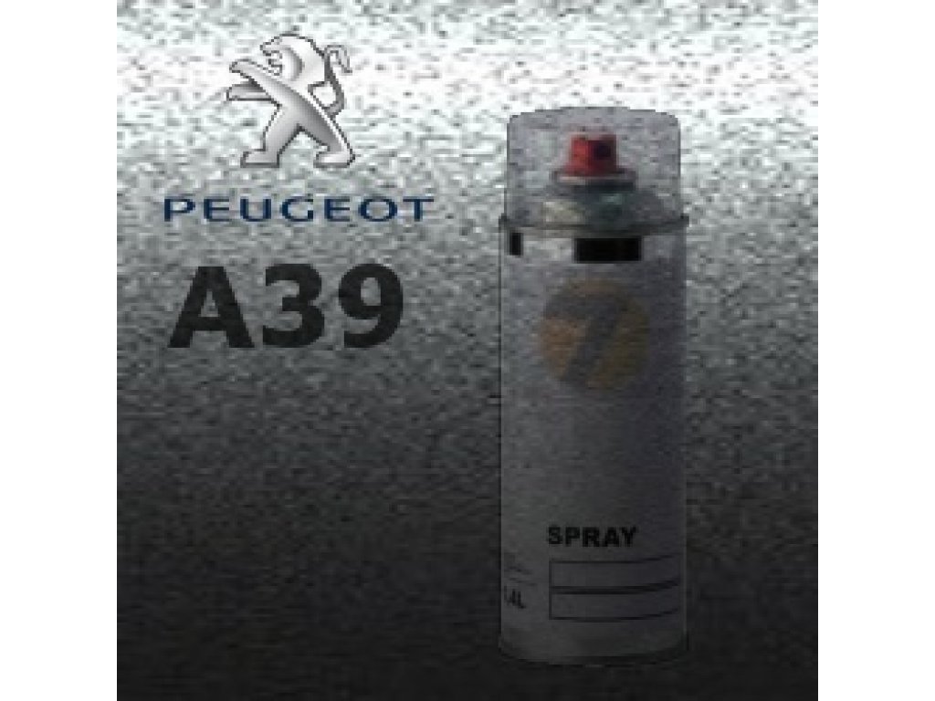 PEUGEOT A39 GRIGIO PILBARA vernice metallizzata Spray 400ml