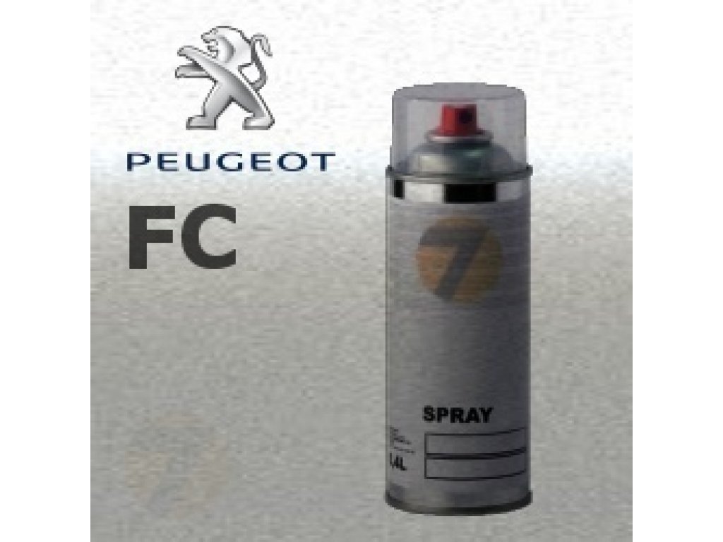 PEUGEOT FC BLANC PERLE metalická barva Sprej 400ml