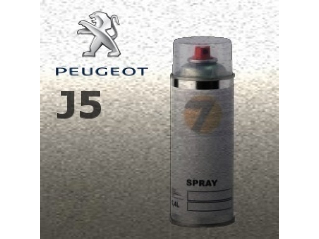 PEUGEOT J5 GRIS CENDRE metalická barva Sprej 400ml