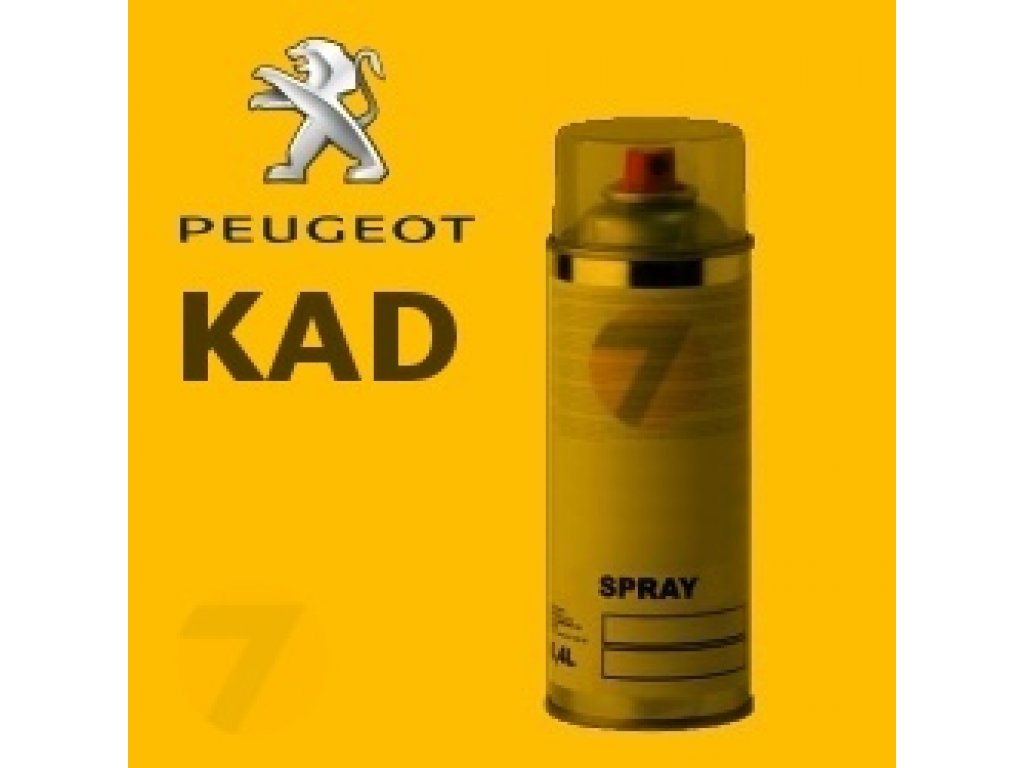 PEUGEOT KAD GIALLO vernice Spray 400ml