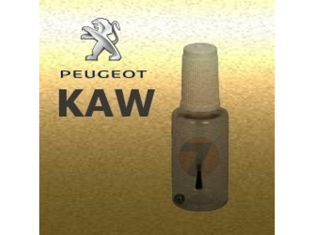 PEUGEOT KAW JAUNE PERSEPOLIS metalická barva tužka 20ml