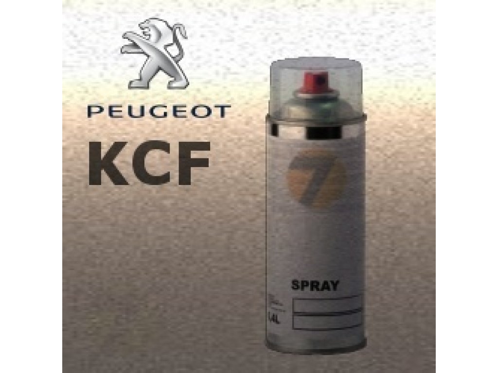 PEUGEOT KCF BEIGE ASTROLABE metalická barva Sprej 400ml
