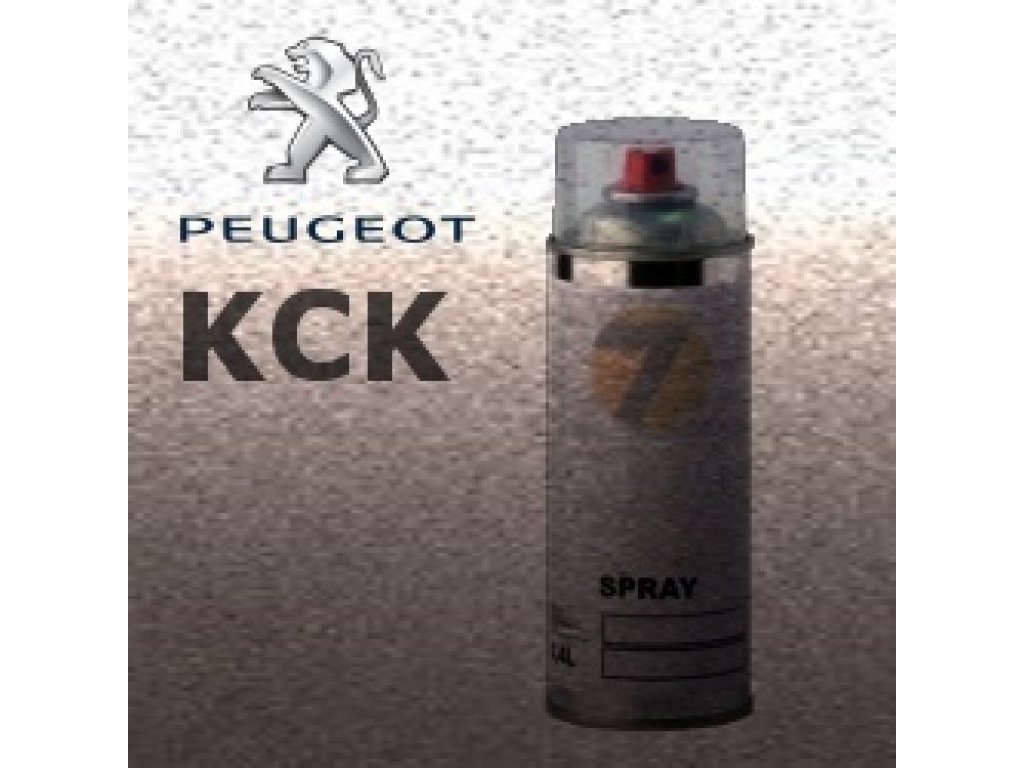 PEUGEOT KCK BLOSSOM GREY metalická barva Sprej 400ml