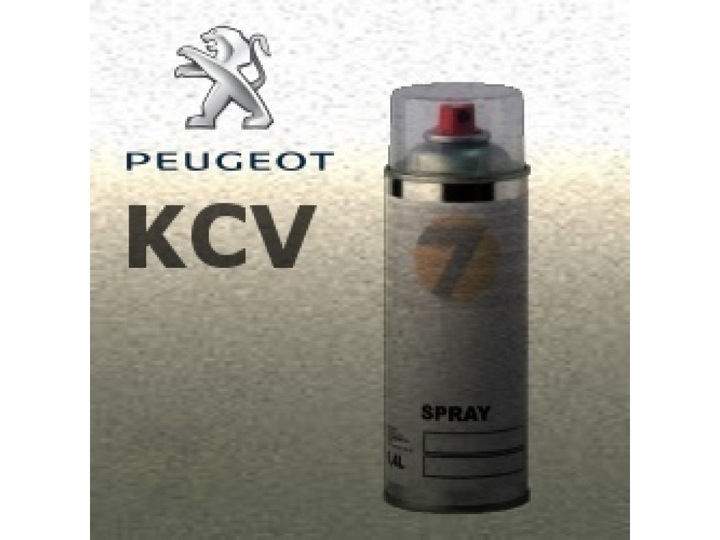 PEUGEOT KCV OR BLANC metalická barva Sprej 400ml