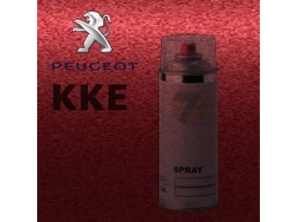 PEUGEOT KKE RED PEPPER metalická barva Sprej 400ml