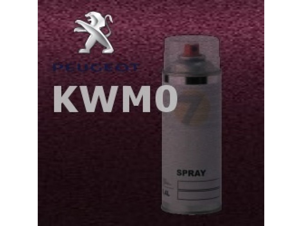 PEUGEOT KWM0 PRUNE metalická barva Sprej 400ml
